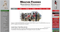 Desktop Screenshot of miniaturefigurines.co.uk