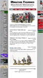 Mobile Screenshot of miniaturefigurines.co.uk